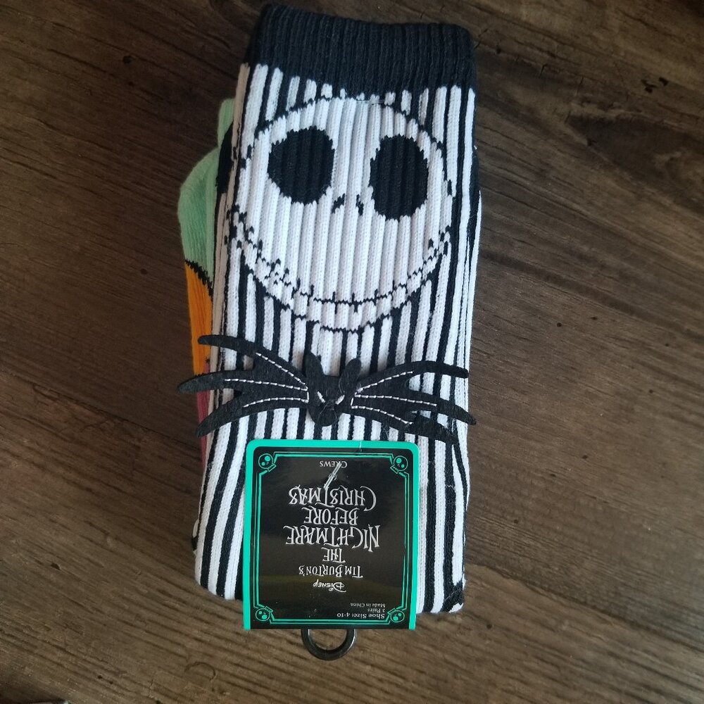 Disney Nightmare Before Christmas Socks - 2 pack